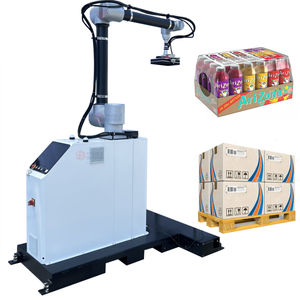 Bras robotique collaboratif Solution de palettisation de bouteilles de film rétractable Boîtes Palettiseur Machine de palettisation Robot collaboratif industriel - Product Image 1
