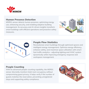 Thông minh Wifi Radar Cảm biến de presencia sự hiện diện của con người truy cập phát hiện trần gắn Cư cảm biến chuyển động cho phòng khách sạn - Product Image 2