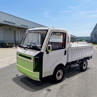 Pick-up électrique sur mesure fabriqué en usine, longue portée, quatre roues motrices, cabine fermée, pick-up électrique 2 places pour livraison urbaine