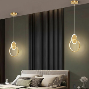 Meng Lei Modern Minimalist Pendant <b>Light</b> Small Circular Design For Living Room Bedroom Ceiling Lighting - Product Image 2