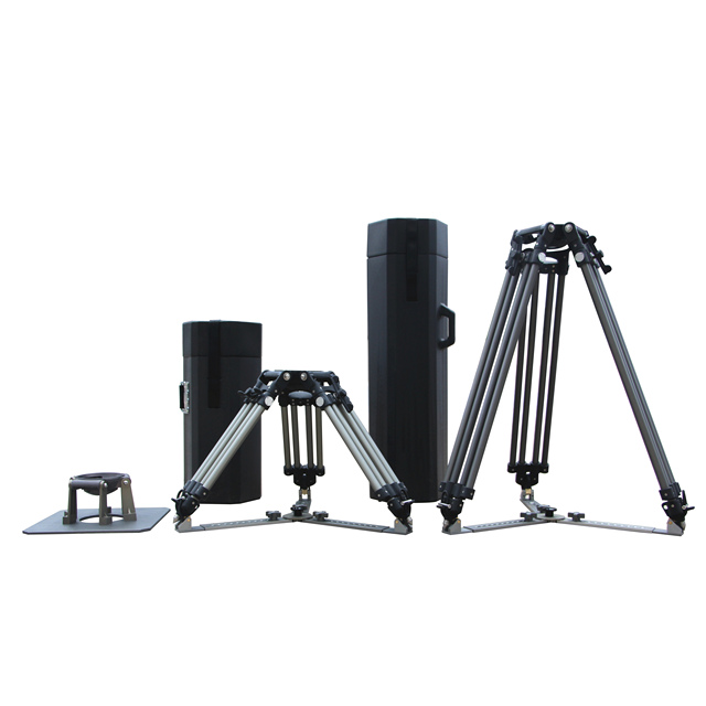 Professional Camera Tripod Aluminum Lightweight Foldable 160kg Load Capacity Camcorder Gimbal for DSLR Video Camera Mobile Phone