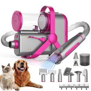 Aspirateur électrique intelligent 3 en 1 haute puissance <span class=keywords><strong>pour</strong></span> <span class=keywords><strong>toilettage</strong></span> d'animaux domestiques, <span class=keywords><strong>souffleur</strong></span> de poils d'animaux, tondeuse à ongles <span class=keywords><strong>pour</strong></span> <span class=keywords><strong>chien</strong></span> et chat - Product Image 2