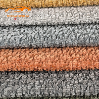 Kain Pelapis Sofa dan Furnitur Berkualitas Tinggi, Rajutan Interlock Tricot Charmeuse Pendek 100% Poliester