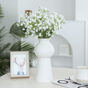 <b>Artificial</b> Baby's Breath <b>Flowers</b> Soft Plastic Blue White Pink Wedding Home Decor Outdoor Photography Props - Product Image 3
