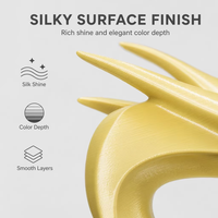 Filament PLA Soie en Gros 1.75mm 1kg, Haute Vitesse pour Imprimante 3D, Brillance Soie Brillante Sans Filamentisation, Logo Personnalisé OEM Écologique
