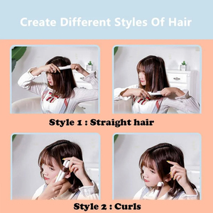 Mini Plancha de Pelo 2 en 1, Portátil, de Cerámica, para Mujer y Hombre, para Barba, Venta al Por Mayor - Product Image 2