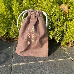 Custom Printed Logo Organic Cotton <b>Drawstring</b> <b>Pouch</b> Eco-Friendly Biodegradable Gift Bag with Customization - Product Image 5