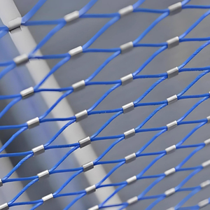 Yüksek çekme mukavemeti esnek kuş kafesi paslanmaz çelik tel halat papağanlar için dokuma tarzı <span class=keywords><strong>Net</strong></span> kafes örgü - Product Image 5