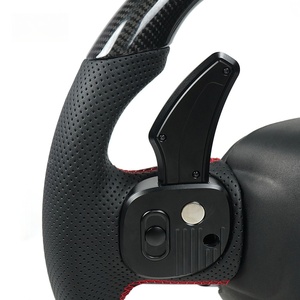 Levette del Cambio Magnetiche in Vera Fibra di Carbonio LED Intelligenti per Dodge Challenger Charger Durango Hellcat, Stile Sportivo - Product Image 5