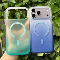 Prix d'usine pour coque de téléphone iPhone 18 17 Pro Max avec support magnétique, dos mat en TPU PC, accessoires, produits tendance en gros