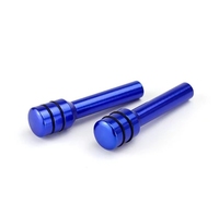 Goupilles de verrouillage de porte intérieure universelles en alliage d'aluminium pour voiture, kit de réparation de cylindre de serrure de porte de camion, goupille de verrouillage en alliage d'aluminium
