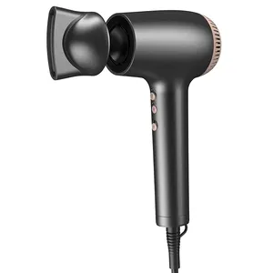 2023 New hot selling home use travel Hair Blower For Child 3 Heat Settings, one color shot button BLDC Hair Dryer