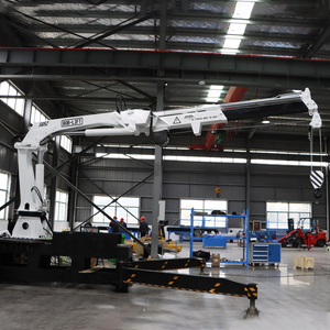 Grue de pont marine à flèche articulée hydraulique de 5 tonnes pour la manutention de filets de cargaison sur pont, pour processus d'électrophorèse, 5000 kg - Product Image 3