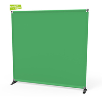 Support portable en aluminium pour toile de fond de mariage, présentoir rétractable avec sac de transport