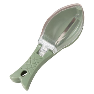 Pelador de Escamas de Pescado con Tapa para Uso Doméstico, Herramienta para Frutas y Verduras - Product Image 1