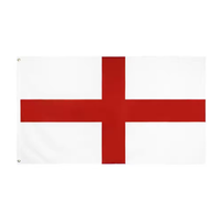 Bandera Nacional de Ucrania de Poliéster de Alta Definición con Diseño Clásico Impreso de 3x5 Pies para Decoración Interior y Exterior