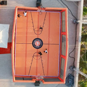 <span class=keywords><strong>Cancha</strong></span> <span class=keywords><strong>de</strong></span> Baloncesto Inflable Portátil <span class=keywords><strong>de</strong></span> 20x10 Metros Resistente al Viento para Más <span class=keywords><strong>de</strong></span> 10 Eventos Deportivos - Product Image 3