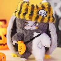 LO KIKI Trick and Treat Series Boîte aveugle Jouets en peluche pour garçons et filles Cadeaux d'Halloween POP MRAT Boîte mystère