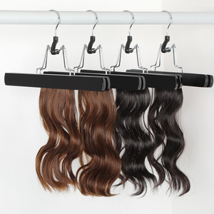 LINDON Pince d'extension de cheveux en bois noir multi-usage pour pantalons - Product Image 1