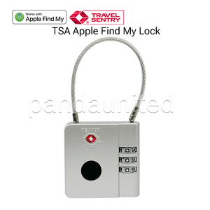Candado TSA <span class=keywords><strong>de</strong></span> Plástico Multifuncional con Rastreador, Accesorios <span class=keywords><strong>de</strong></span> Viaje, Alarma Antipérdida para Equipaje, Recordatorio <span class=keywords><strong>de</strong></span> Ubicación Compatible con Find My - Product Image 5