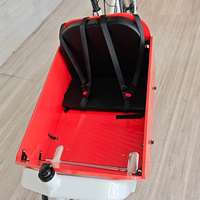 Vélo cargo large Cheetah avec cadre en alliage d'aluminium, 8 vitesses, capacité de charge de 180 kg, pour enfants, animaux de compagnie, courses et aventures en plein air