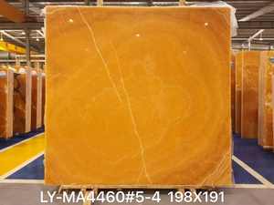 لوح من حجر العقيق الأصفر والبلاط والرخام لضوء الجدران رخام النمر تصميم جديد حجر رخام العقيق الأصفر - Product Image 4