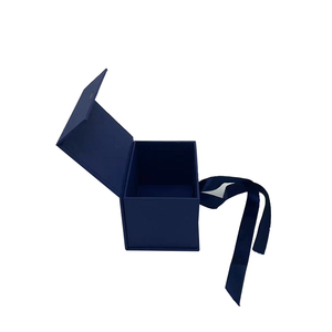 Ngà đám cưới phác thảo nhóm sang trọng Hộp Quà Tặng mạnh mẽ gấp lưu trữ có thể thay đổi Ribbon từ đóng cửa lá vật liệu giấy bao bì - Product Image 3