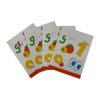 Étiquettes de dessins animés Haoxuan, autocollants en vinyle découpés à la forme, imperméables, pour produits pour enfants, cadeaux promotionnels et emballages