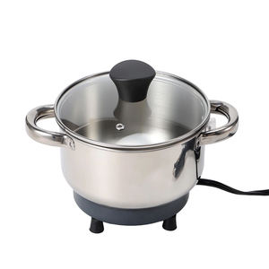 <span class=keywords><strong>Wok</strong></span> Eléctrico Portátil de Acero Inoxidable de 1-2L Multifuncional con 12V 24V para Auto, Camión y <span class=keywords><strong>Camping</strong></span> - Product Image 4