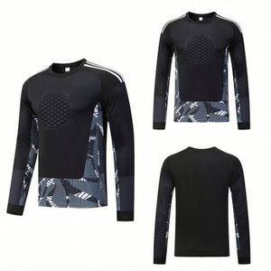 Uniforme de Portero de Fútbol Unisex Barato al por Mayor, Uniforme Deportivo Personalizado para Entrenamiento, Nuevo Diseño Transpirable, Talla Grande, Amarillo - Product Image 5