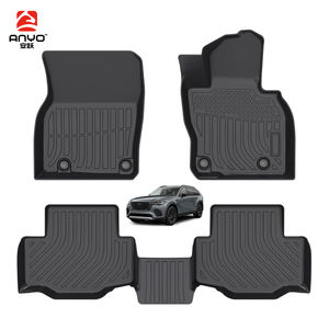 Alfombrillas Termoformadas para Todo Clima, Protector de Respaldo Trasero, Alfombra para Piso de Auto con Volante a la Derecha, para <span class=keywords><strong>Mazda</strong></span> CX70 <span class=keywords><strong>CX</strong></span>-70 2025-, Alfombrillas de Carga - Product Image 1