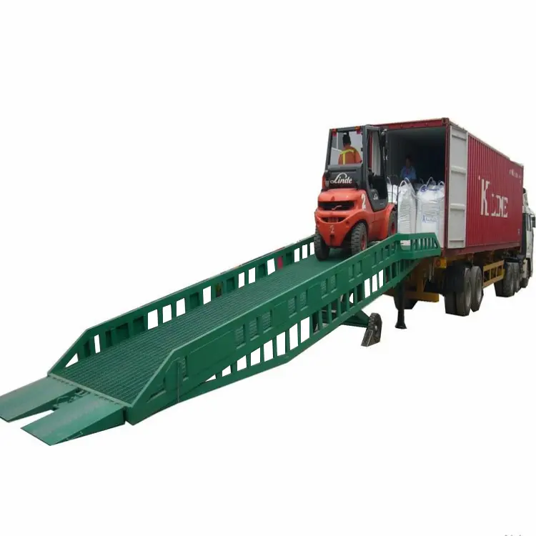 Di động mới container tải đoạn đường nối với hướng dẫn sử dụng thủy lực nâng Bảng động Cơ bánh di động lên máy bay cầu xe nâng đoạn đường nối nhà sản xuất