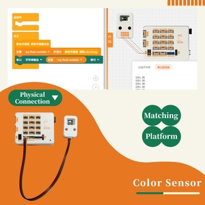 Set de Juguetes Educativos STEM con IA, ESP32-S3, Bloques de Construcción con Programación Gráfica Scratch y Python, Kit de Sensores para Estudiantes de Secundaria - Product Image 3