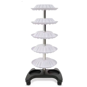 ชั้นวางยาทาเล็บแบบหมุนได้ 5 ชั้น สำหรับร้านทำเล็บและใช้ในบ้าน - Product Image 3