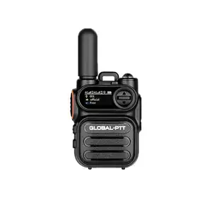 Rádio Global-ptt G388 PoC 4G LTE de origem, rádio bidirecional, mini corpo de metal, walkie-talkie, comunicação sem fio 5000 km