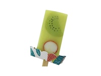 Boîte de crème glacée plateau de papier Popsicle à emporter boîte d'emballage plateau de papier de crème glacée au chocolat