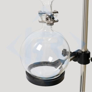 Flacons de laboratoire <span class=keywords><strong>en</strong></span> <span class=keywords><strong>verre</strong></span> à 3 ou 4 cols à haute teneur <span class=keywords><strong>en</strong></span> borosilicate à fond rond ou plat Prix compétitifs pour une utilisation <span class=keywords><strong>en</strong></span> laboratoire - Product Image 6