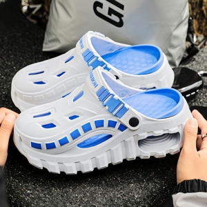 Sabots classiques unisexes en EVA, <span class=keywords><strong>mules</strong></span> personnalisées en mousse de récupération, antidérapantes, pour la plage, vente en gros pour hommes et femmes - Product Image 4