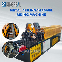 Machine de profilage de profilés métalliques pour plafonds UD, machine de fabrication de profilés métalliques UD pour plafonds suspendus avec une large gamme de projets