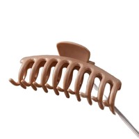Pince à cheveux flexible en silicone, grande pince à griffes pliable antidérapante | Pinces à cheveux souples pour cheveux fins et épais