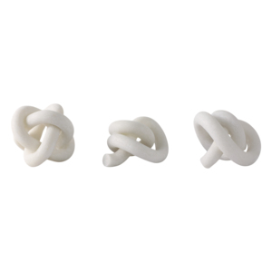 Scultura Ornamentale con Nodi di Quarzo, Decorazione Contemporanea per Casa, Mensola, Bagno, Ufficio - Product Image 2