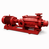 Pompe centrifuge multi-étages horizontale électrique MINGCHUAN avec raccords à brides
