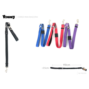 Arnés de Seguridad Reflectante de 2.5*110CM con Hebilla de Seguridad para Mascotas y Material Reflectante - Product Image 1