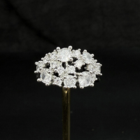 Parures de bijoux de luxe en zircon cubique pour femmes, cadeau de fiançailles et de mariage, 4 pièces, grandes boucles d'oreilles pendantes, collier plaqué or 18 carats