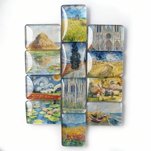 แม่เหล็กติดตู้เย็นอะคริลิคพิมพ์ลายตามสั่งพร้อมโลโก้โรงงาน ของขวัญส่งเสริมการขาย ลายทิวทัศน์ ลายการ์ตูน แม่เหล็กอะคริลิคเคลือบอีพ็อกซี่สำหรับติดตู้เย็น - Product Image 1