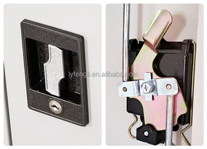 Modern Metal File Locker Lighting Lock Iron Cupboard Waterproof Steel Filing <b>Cabinets</b> for Office & School Book Documents <b>Storage</b> - Product Image 4