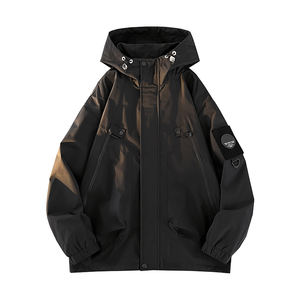 Vestes de montagne avec logo personnalisé, ensemble trois-en-un deux pièces, coupe-vent et imperméable, polaire chaud pour l'hiver, randonnée en montagne - Product Image 1