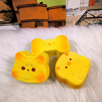 Jouet Squishy en PU Kawaii en forme de pain, doux, à récupération lente, pour soulager le stress, à partir de 14 ans