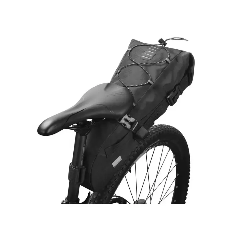 Folding Waterproof Bicycle Cycling Bag Reflective Bike Rear Seat Organizer Portable Saddle Bag