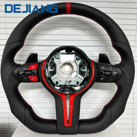 Volant sport M avec garniture rouge piano pour BMW F10 F20 F30 M3 F80 M3 F01 F36 F87 M5 F90 X3 F25 X5 E80 E70 E71 E90 F11 E92 F45 F87